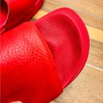 Adidas x Ivy Park Men’s Sz 6 Red Slide Sandals (women’s Sz 7.5/8) Photo 4