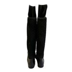 Renvy Black Melina Over The Knee Quilted Boots Size 7 Photo 5