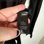 Lulus Lulu’s Black Long Sleeve Asymmetrical Bodysuit Size Xlarge Photo 7