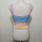 Urban Outfitters UO Out From Under Pastel Striped Sherbert Sweater Tank Size Large Photo 4