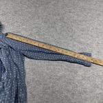 J.Crew Dress Womens 0 Blue Denim Floral Printed Shirtdress Cottagecore Pockets Photo 5