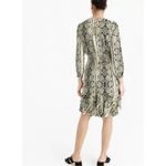 J.Crew Cinched-Waist Snakeskin Glendale Dress Photo 2