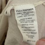 Ulla Johnson  Rosalind Dress in Cream Size 4 Women’s Striped Metallic Photo 10