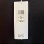 Eileen Fisher NWT  Black Ballet Tunic Long Sleeve Top Viscose Small Petite $178 Photo 2