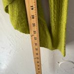 Pointella 100% Cashmere Cardigan Green Ruffle Tie Front Fairycore Sweater Sz S Photo 7