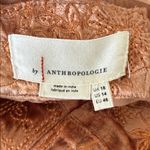 Anthropologie  Embroidered Copper velvet dress size 14
Lucie Velvet Embroidered Photo 4