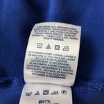 Lands' End The Outfitters Womens Polo Shirt Short Sleeve Ruffle Collar Blue S Photo 4