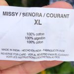 Gloria Vanderbilt  Damask Print Cassidy Button Down Size X Large Photo 6