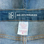 No Boundaries  high rise blue jean shorts in size 13 Photo 2