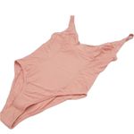 FREE PEOPLE x HAH Underwire Bodysuit Sz M Pink Feminine Retro Fairy Cottage NWT Size M Photo 1