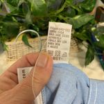 draper's & damon's Draper’s & Damon’s Blue Vest Grandmacore Embroidered Flowers Fringe Hem LP Photo 14