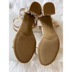 Bandolino NIB  Dalia Snake Print Block Heel Sandals Photo 8