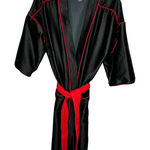 Vintage Playboy‎ Black Robe Size undefined Photo 0