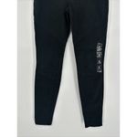 EXPRESS Jeans Size 0R Womens Black Legging Pants Stretch Mid Rise Zipped Pockets Photo 2