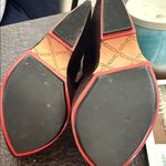 L.A.M.B. Dark Brown Platform Wedges Photo 3