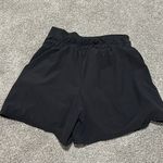 Zella ‎ black drawstring shorts cinched waist size small Photo 1