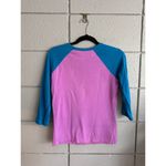 Armani Exchange Vintage Women's Y2K  Baby Baseball Tee size S Made in USA Photo 2