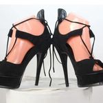 Saint Laurent ladies  PARIS Black Heels size 38.5 Photo 4