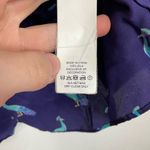 Kate Spade  Silk Peacock Print Blouse Size Xsmall Photo 3