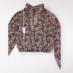 Free People  All Dolled Up Floral Mesh‎ Cropped Long Sleeve Womens M Boho Photo 2