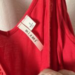 Miami peasant style sun dress small Red Photo 3