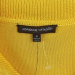 Adrienne Vittadini  Women's Neon Yellow Knit Drape Neck Cardigan Sweater NEW M Photo 7