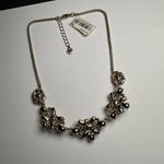 Charter Club Purple & Blue Rhinestone Gold Tone Necklace Adjustable Length $34 Photo 9