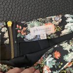 Philosophy Floral skirt size 4 #134 pencil skirt black floral Photo 1