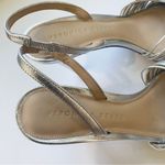 Veronica Beard  leather metallic knot sandals Photo 9