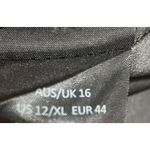 Bardot Kristen Peplum Cocktail Classic Black Spaghetti Strap Dress 12 Photo 13