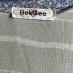 GeeGee  Boho Patchwork Duster Kimono Cardigan Lightweight Striped Floral Print Photo 5