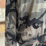 Marrakech Bomber Jacket Satin Camo Gray L Full Zip Size L Photo 6