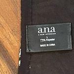 a.n.a  Black Sheer Cover-Up with White Floral Design dress beach pool size Large Photo 6