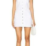 Amanda Uprichard NEW Teyana Strapless Denim Mini Dress Size Small Photo 0