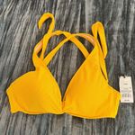 Shade & Shore Vibrant Yellow Bikini Top size 34B by shade shore Photo 0