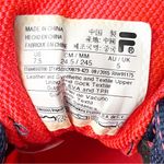 FILA  Navy And Coral Stellaray Leather Upper Athletic Running Shoes, Size 7.5 Photo 4