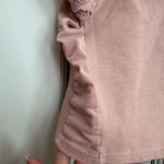 Haute Monde Blush Pink Stretchy Floral Roses Embossed Embroidered Skirt Size XL Photo 6