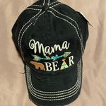 Distressed Mama Bear Black Hat NWT Photo 0