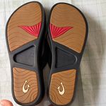 Olukai Mala’e Black Flip Flop Sandals Size 10 Photo 2