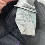 NYDJ Jeans Womens Size 6 Black Legging Jeans Quilted Zipper Ankle Moto Stretch Photo 6