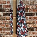 Loft geometric floral/leaf patterned tank top / L / Excellent condition Photo 8