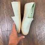 Toms Shoes Mint (Pig) Nubuck Women’s Pismo Espadrilles Photo 2