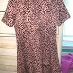 Vestique Blush Cheetah Print Dress Photo 0