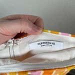 Peppermayo Girls Lunch Tube Mini Dress Splice Check Pattern Linen Blend US 6 Photo 8