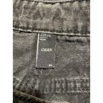 Cider  Wide Leg Black Washed Jeans Boho Hippie Skater Indie Whimsygoth Size XL Photo 4