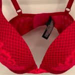 Victoria's Secret Victoria’s Secret Red Lace Bombshell Plunge Push-up Bra Photo 9