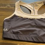 SoulCycle Soul Tack It Back Gray White Sports Bra Athletic Soul Cycle Plus Size XXL Photo 2