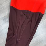 Athleta Tenacity Mesh Cutouts High Rise Powerlift Leggings Burgundy Small Photo 4