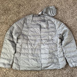 Uniqlo  Ultra Light Down Jacket Grey Women XL Packable Puffer Lightweight NWT Bag Photo 0