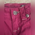 Miss Me  Skinny Jeans with Rasberry Angel Wing Bedazzled Rhinestone Back Pockets Photo 8